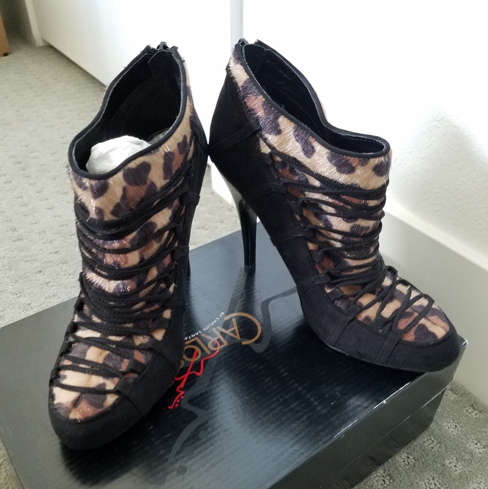 NEW Leopard Print Booties